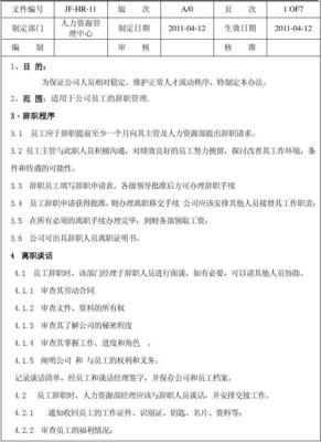 巨方木業制造(木制品)公司員工辭職管理制度(DOC 9頁)