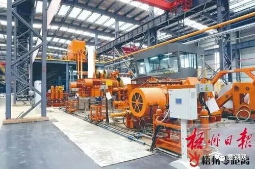 鋼廠 金海120萬噸不銹鋼固溶及制品綠色生產線二期設備正在安裝調試